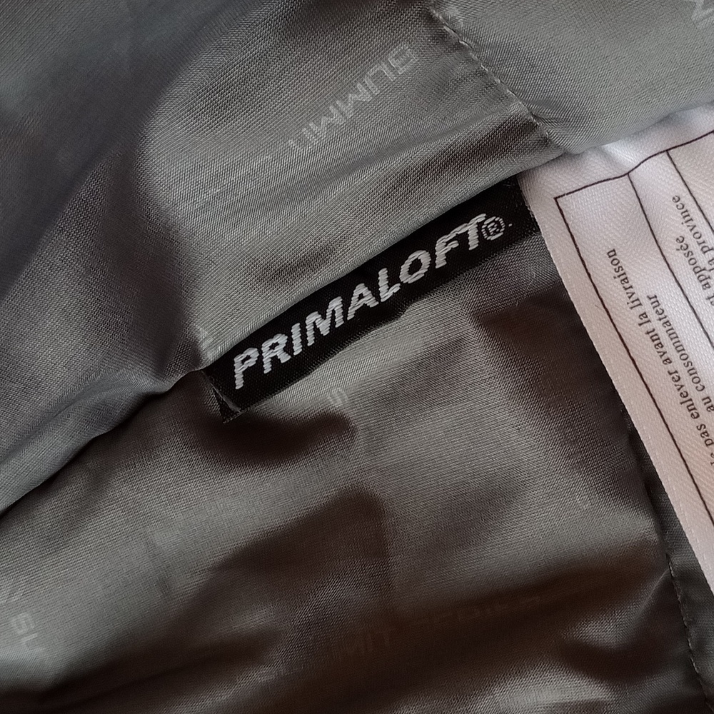 The North Face Summit Series HYVENT Alpha PRIMALOFT Hooded Orange Jacket Large - Picture 12 of 17